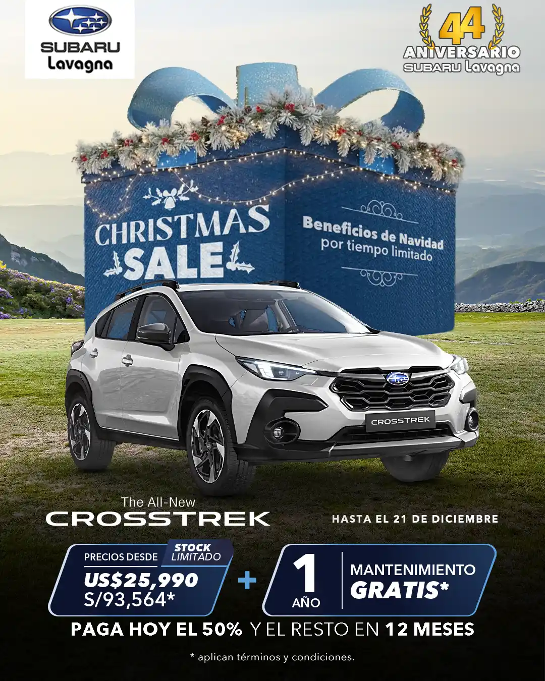 SUBARU “CHRISTMAS SALE” DICIEMBRE 2025