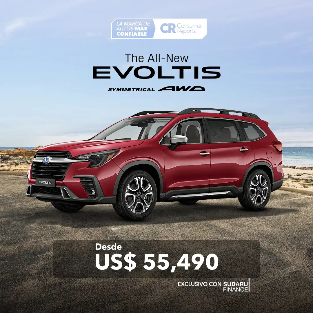 Subaru Evoltis Precio