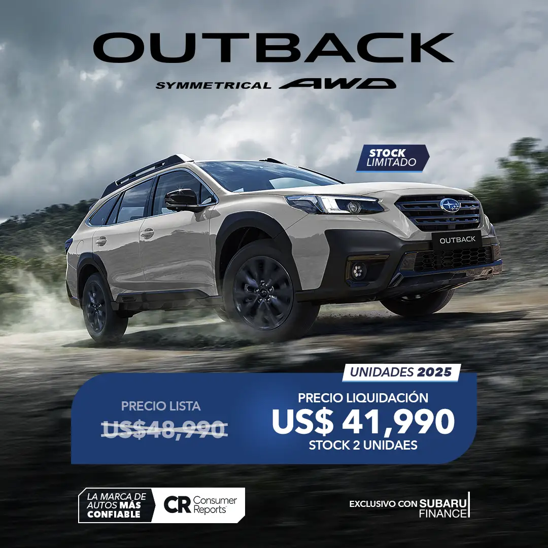 Subaru Outback Precio